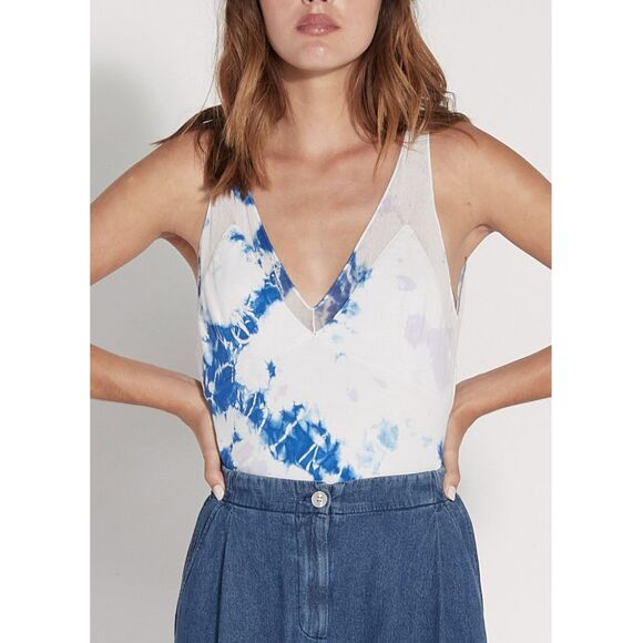 NWT Rare Raquel Allegra Poppy Tank in Lavender - Picture 1 of 7